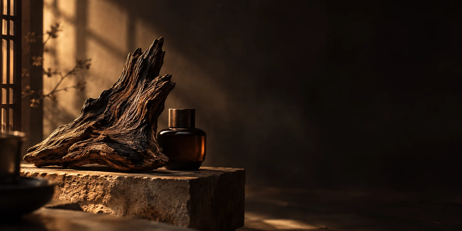مشهد فني لعطر العود